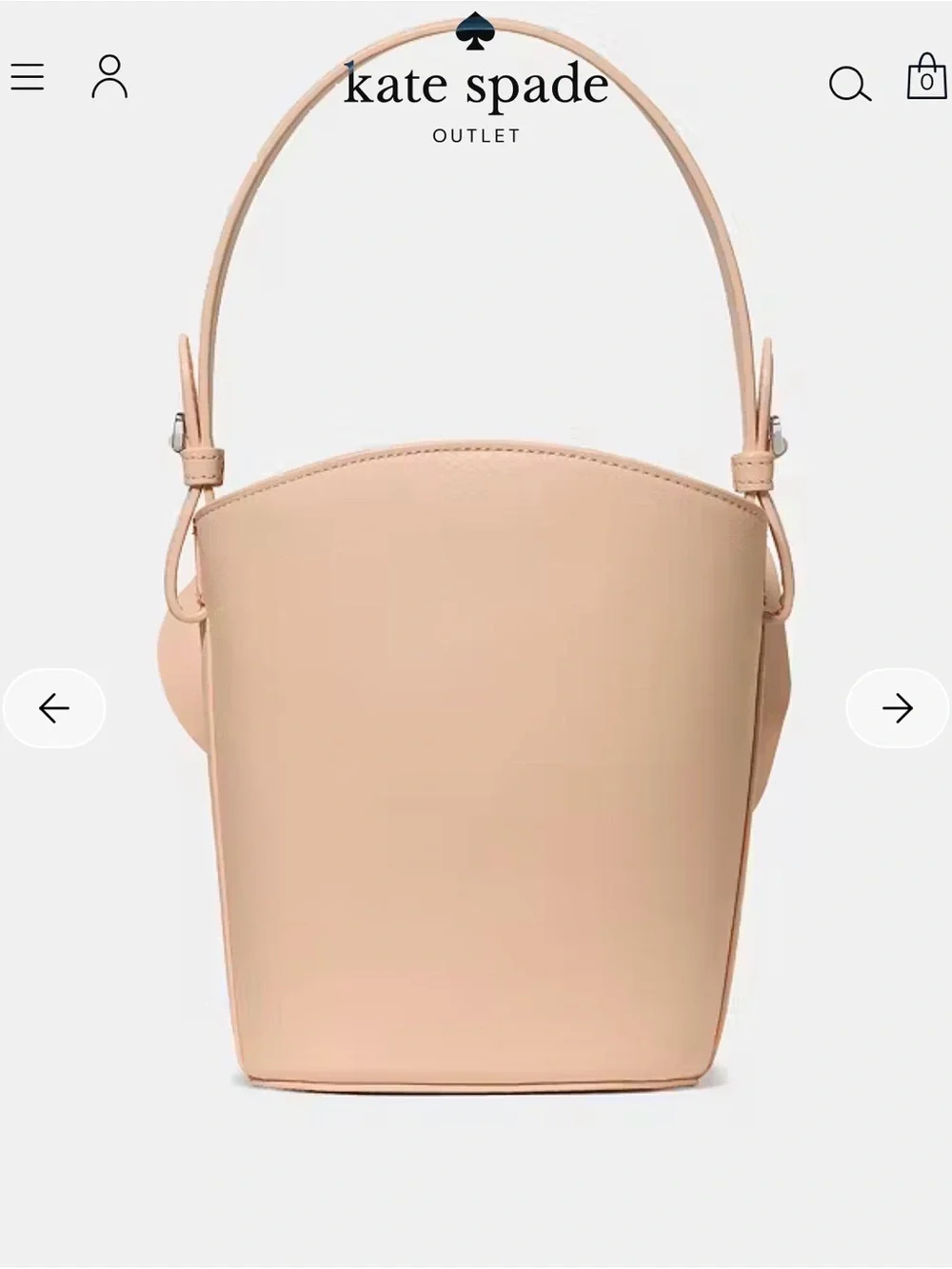 Kate Spade Flora Bucket Bag